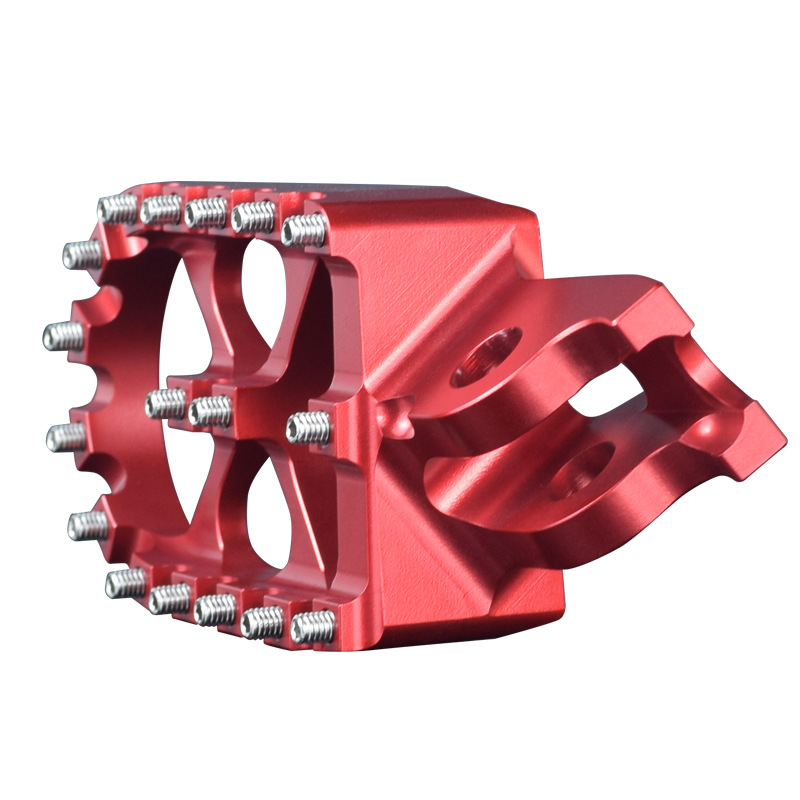Piezas modificadas de CNC Mecanizado Ultra Precision Procesamiento de piezas grandes Pedales de pie sin deslizamiento modificados